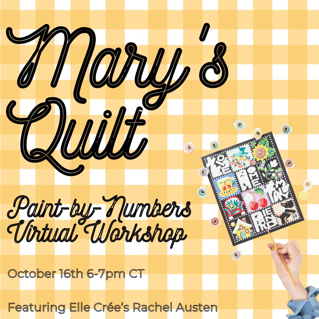Paint, Connect and Create: Join Us for a Creative Virtual Night with Mary Engelbriet & Rachel Austen