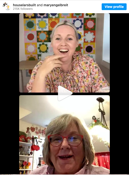 @Houselarsbuilt & ME Craft on IG Live