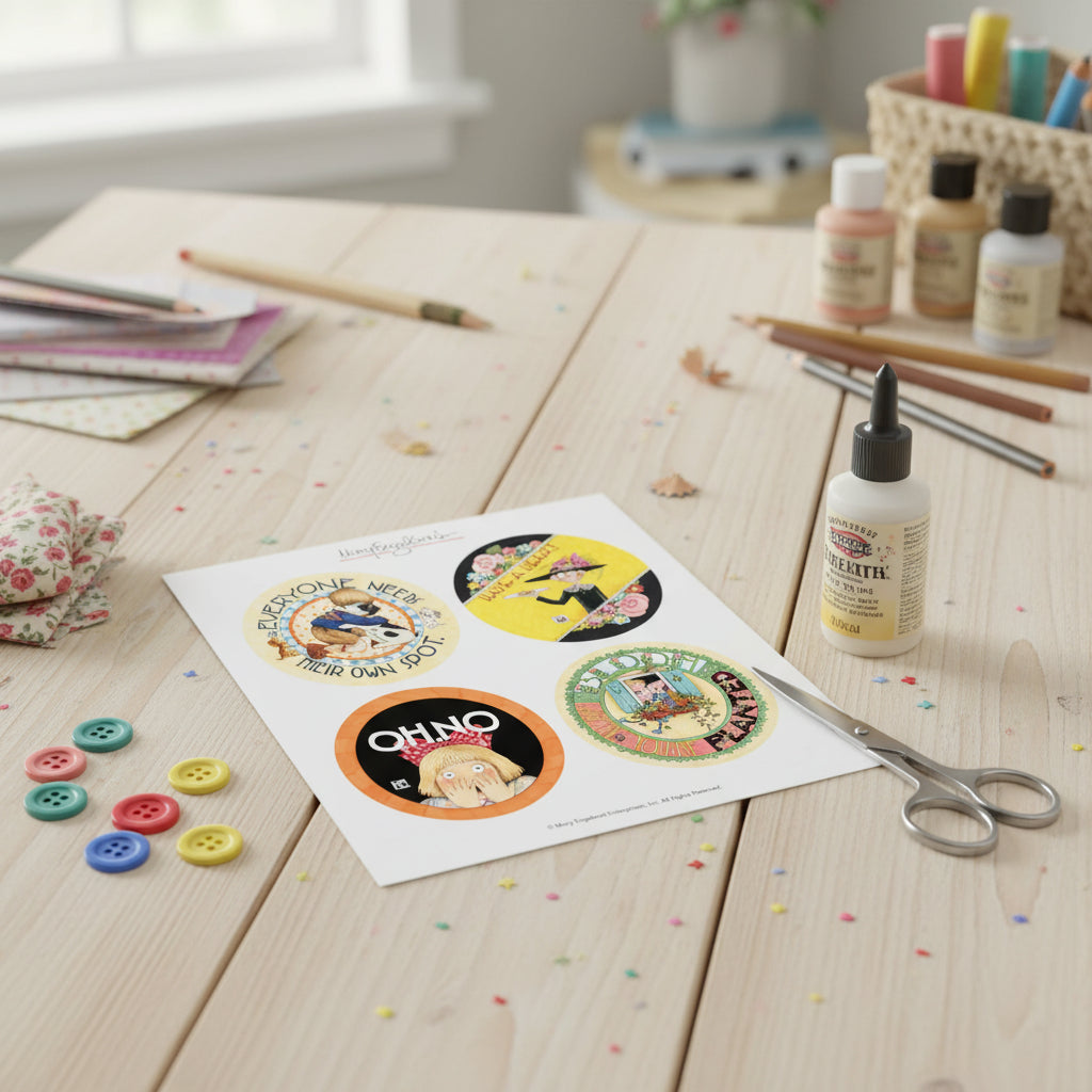 Mary's Classics Stickers Series 1