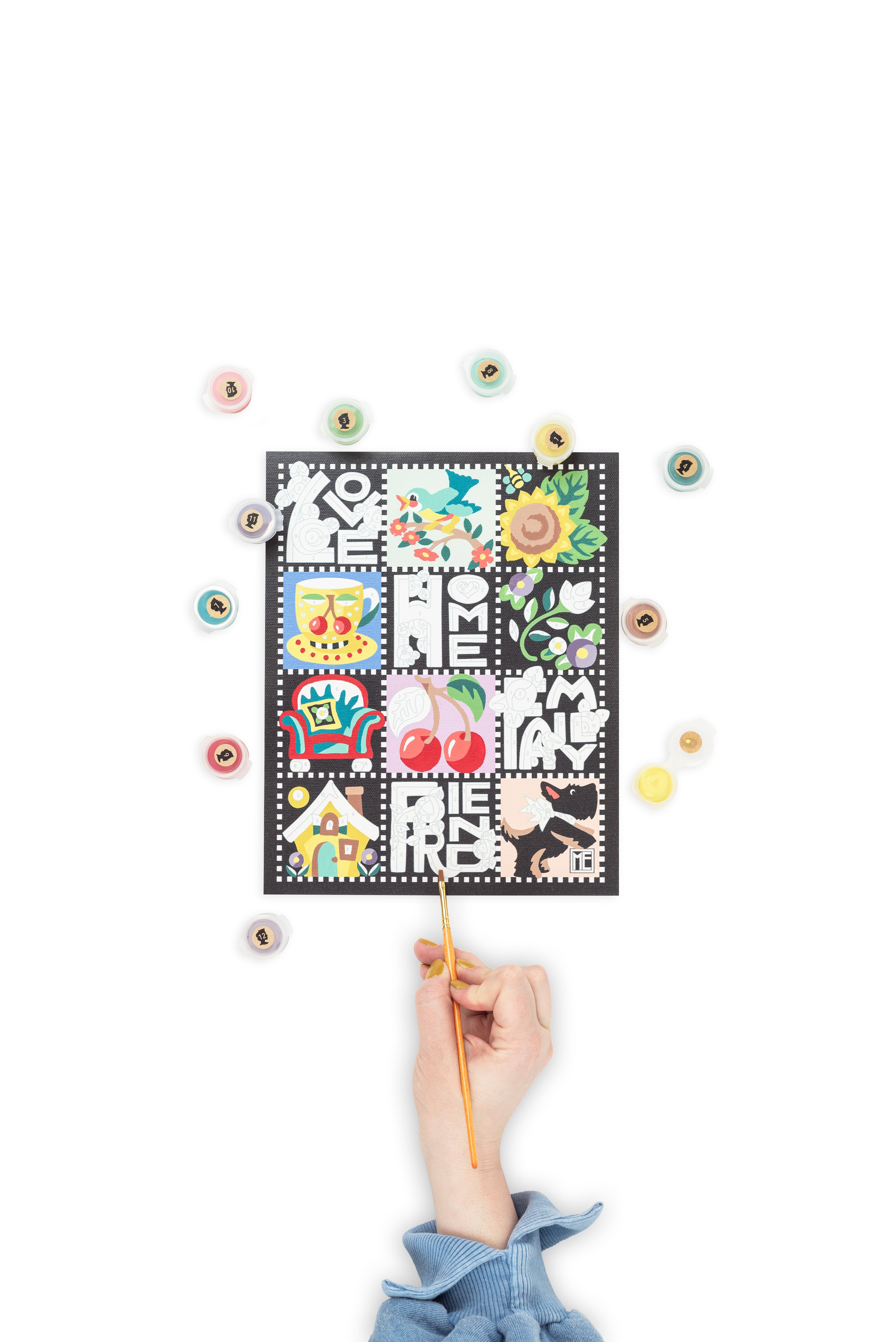 Mary's Quilt Paint-By-Number Kit