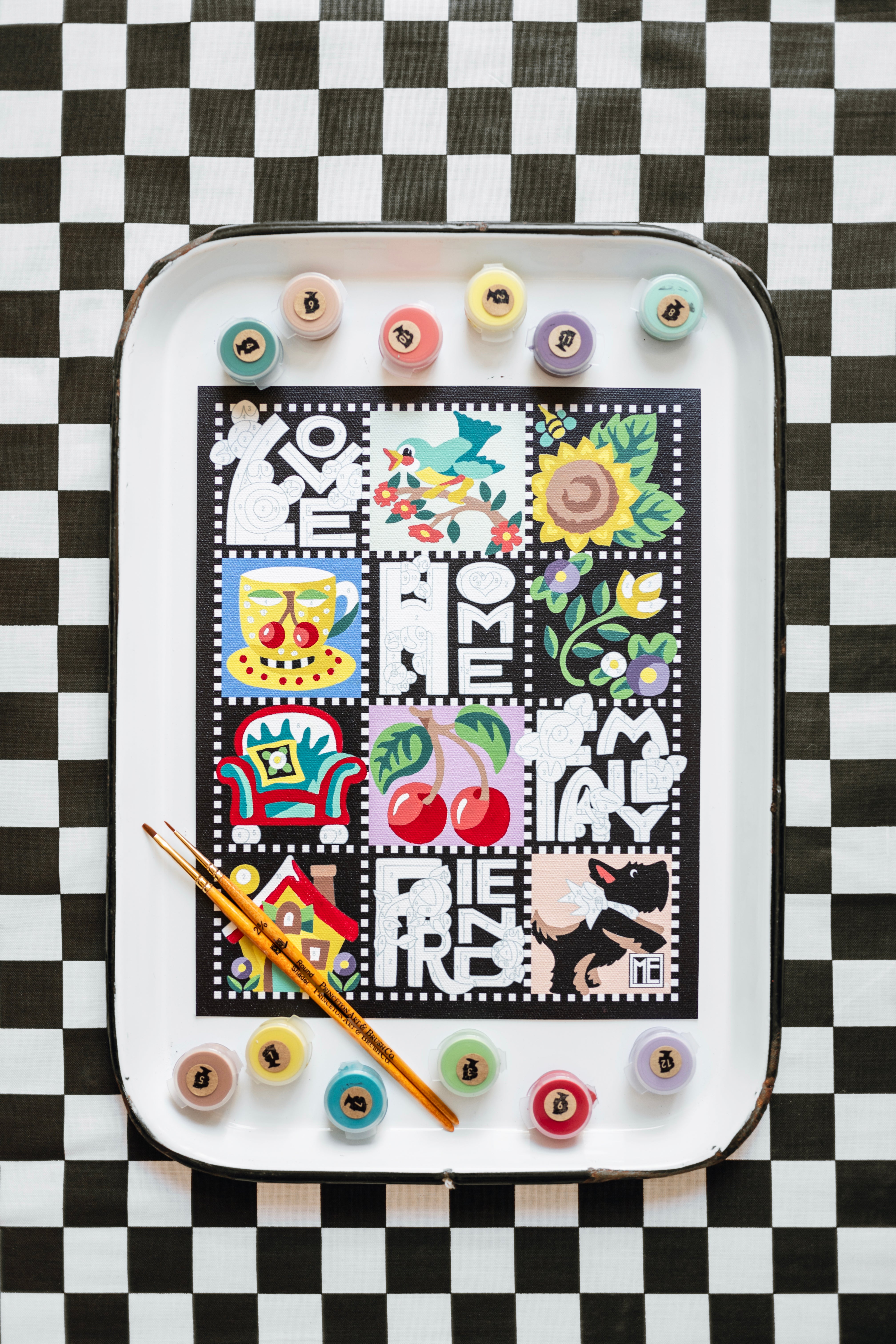 Mary's Quilt Paint-By-Number Kit