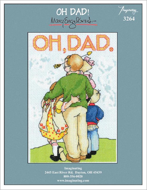 Oh Dad! Counted Cross Stitch Kit