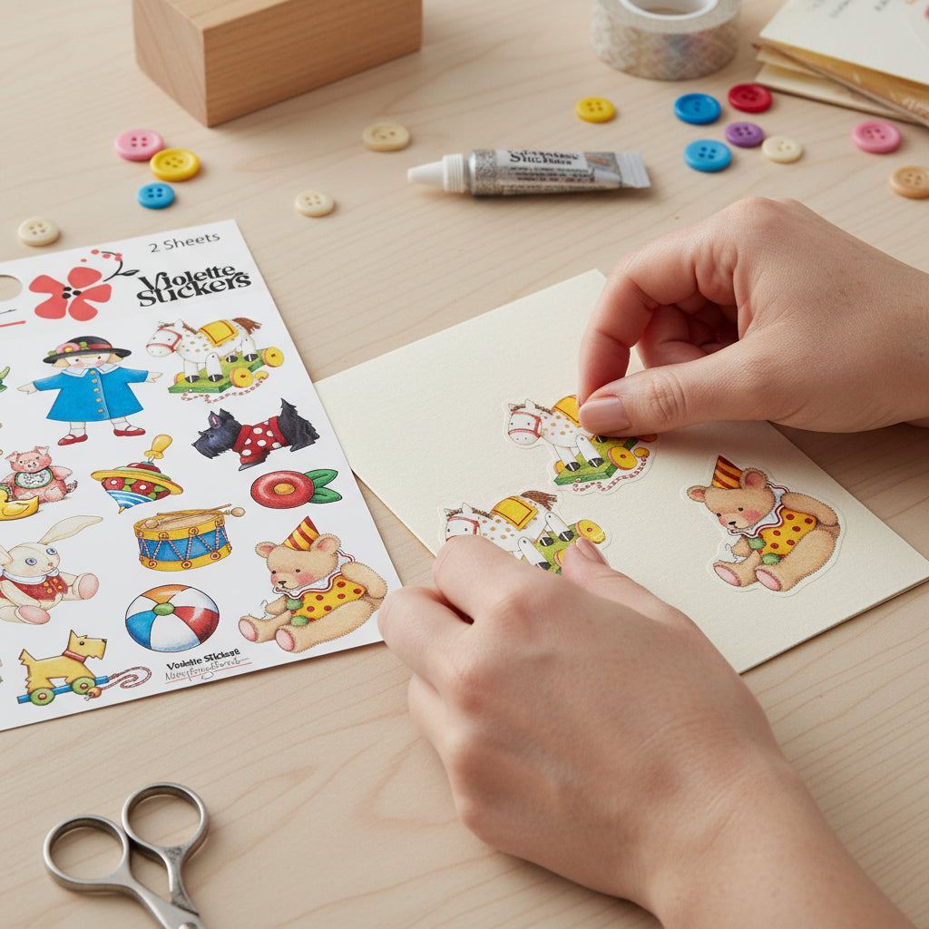 Mary's Toys Sticker Sheet