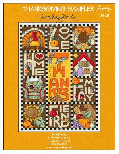 Love Home Family Thanks Counted Cross Stitch Leaflet