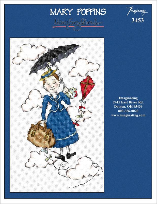 Mary Poppins Counted Cross Stitch Kit