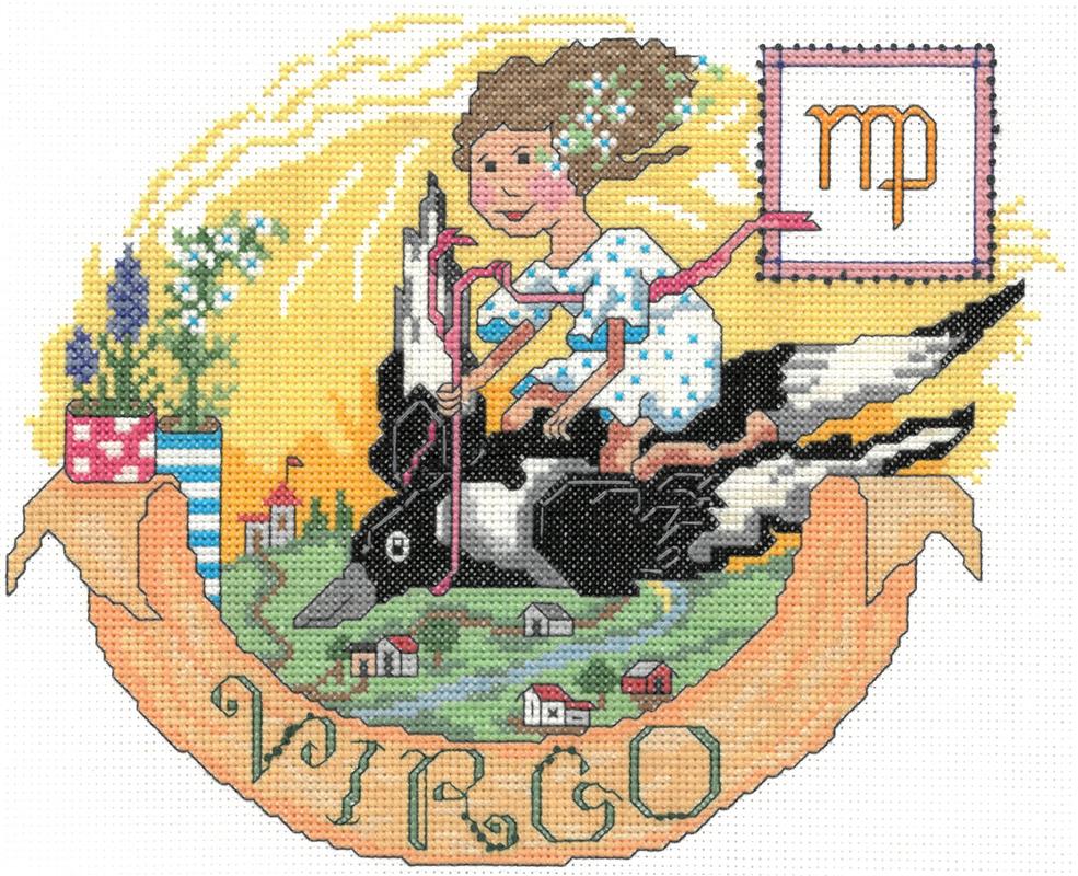 Virgo Counted Cross Stitch Kit