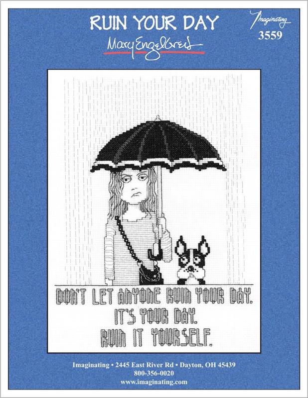 Ruin Your Day Counted Cross Stitch Kit