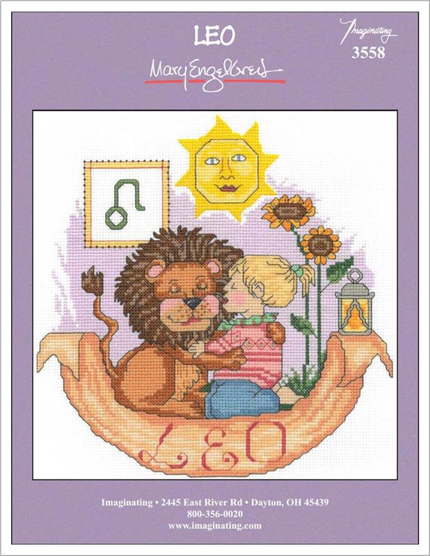 Leo Counted Cross Stitch Leaflet