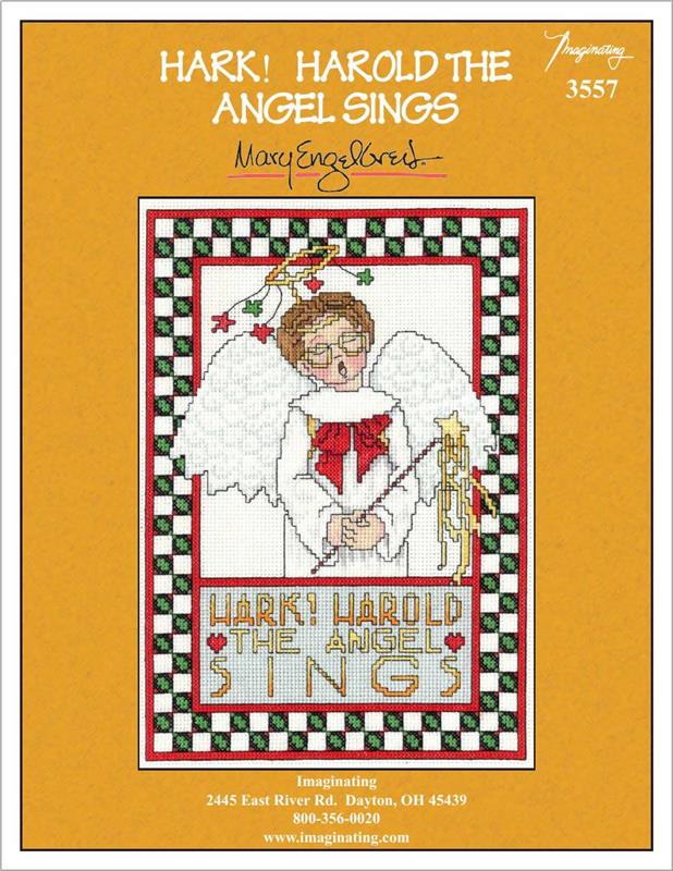 Hark! Harold the Angel Sings Counted Cross Stitch Leaflet