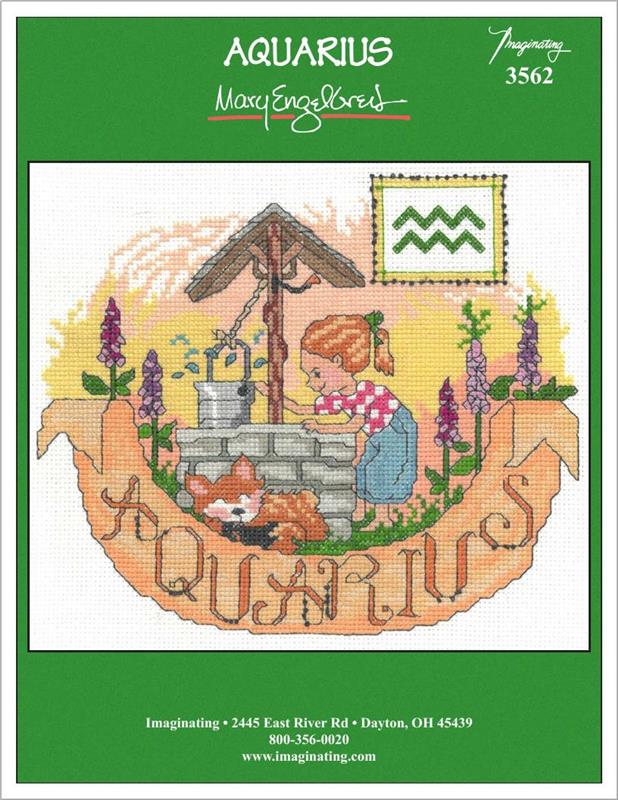 Aquarius Counted Cross Stitch Kit