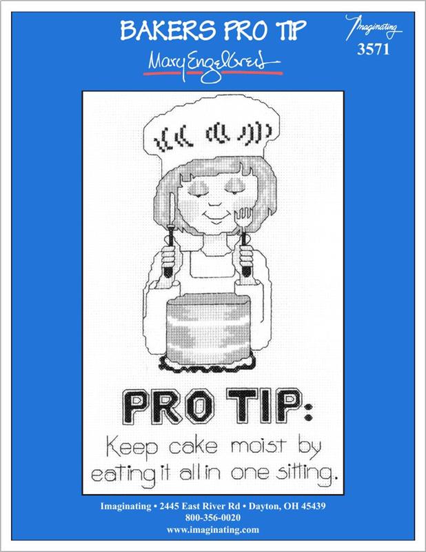 Bakers Pro Tip Counted Cross Stitch Leaflet