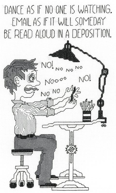 Friendly Advice Counted Cross Stitch Leaflet