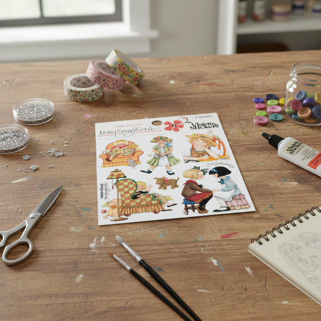 Mary's Just Between Us Sticker Sheet