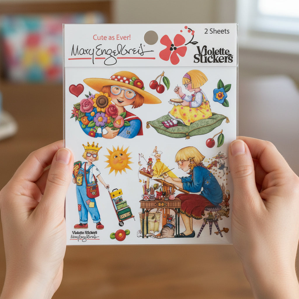 Mary's Art Sticker Sheet