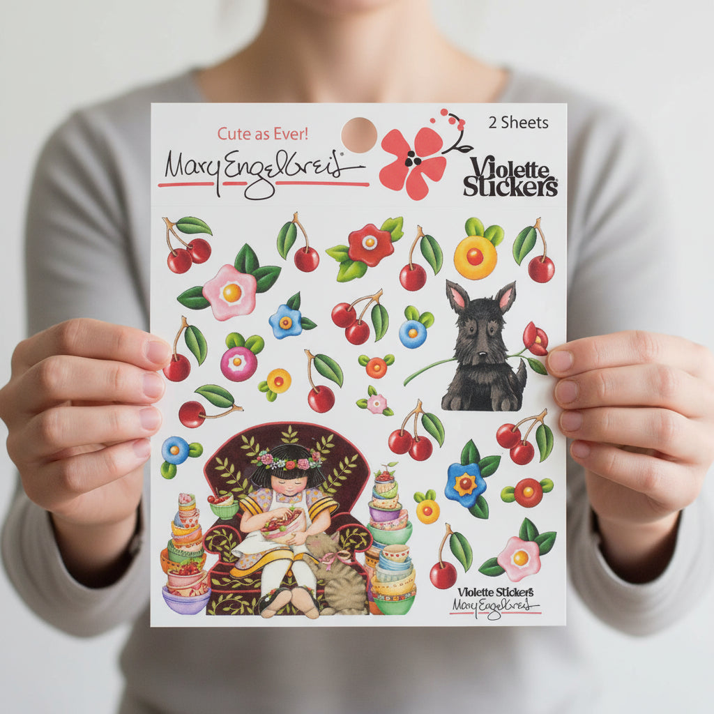 Mary's Cherries Sticker Sheet