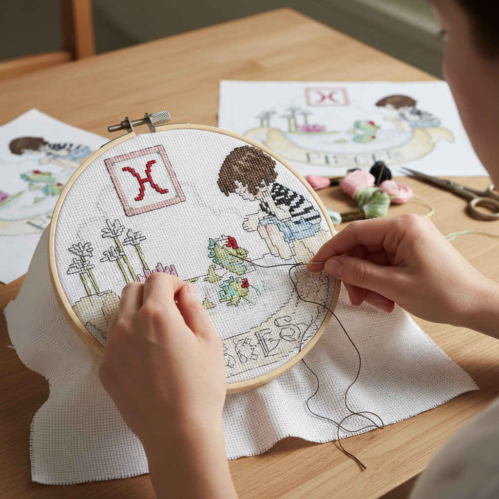 Pisces Counted Cross Stitch Kit