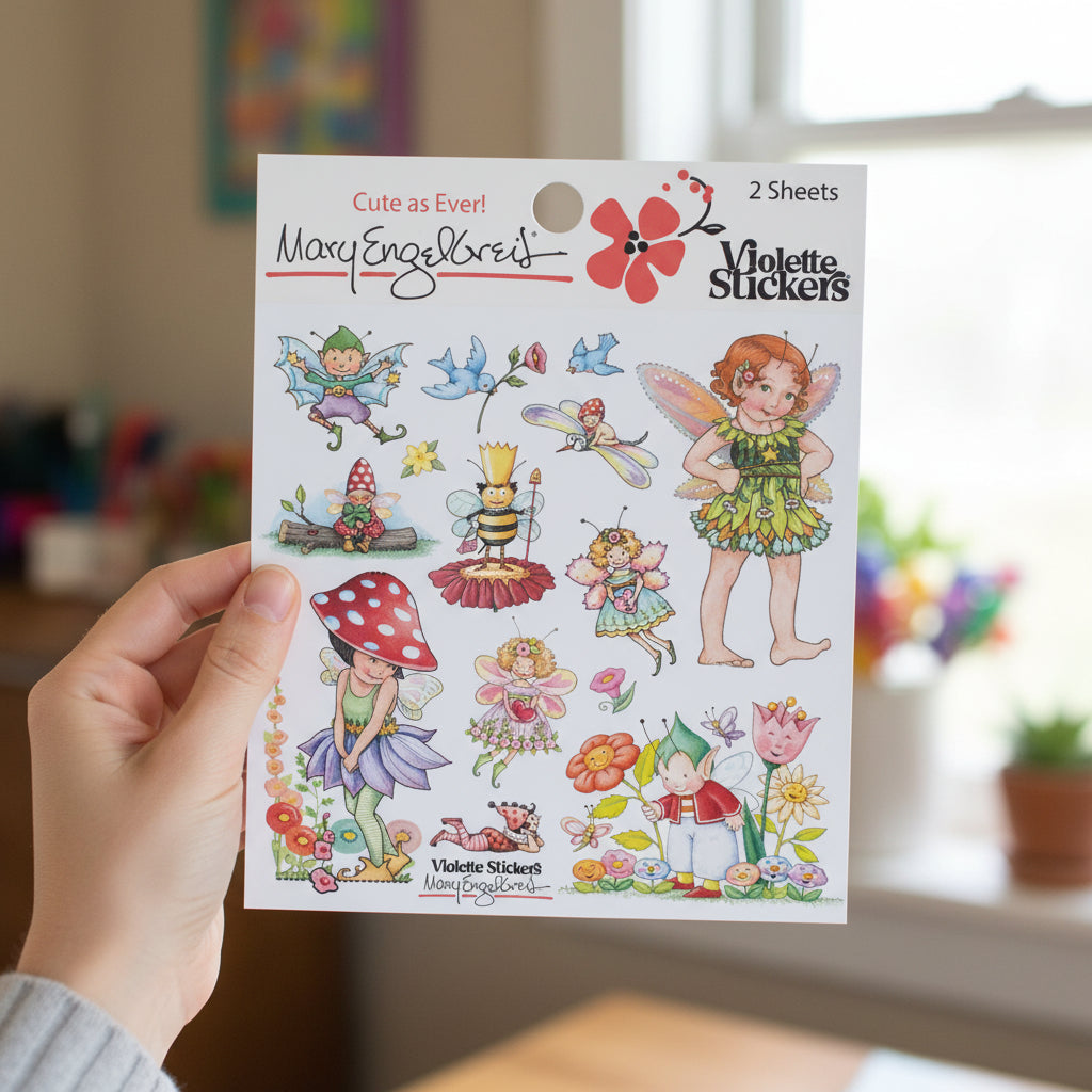 Mary's Fairies Sticker Sheet