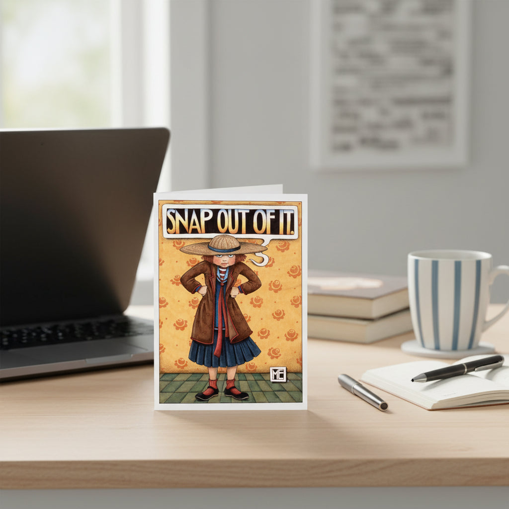 Snap Out of It Greeting Card