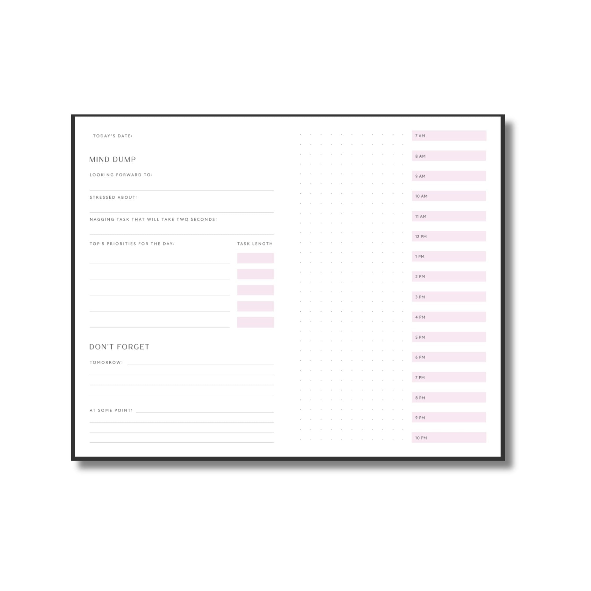 ME First, Priority Planner