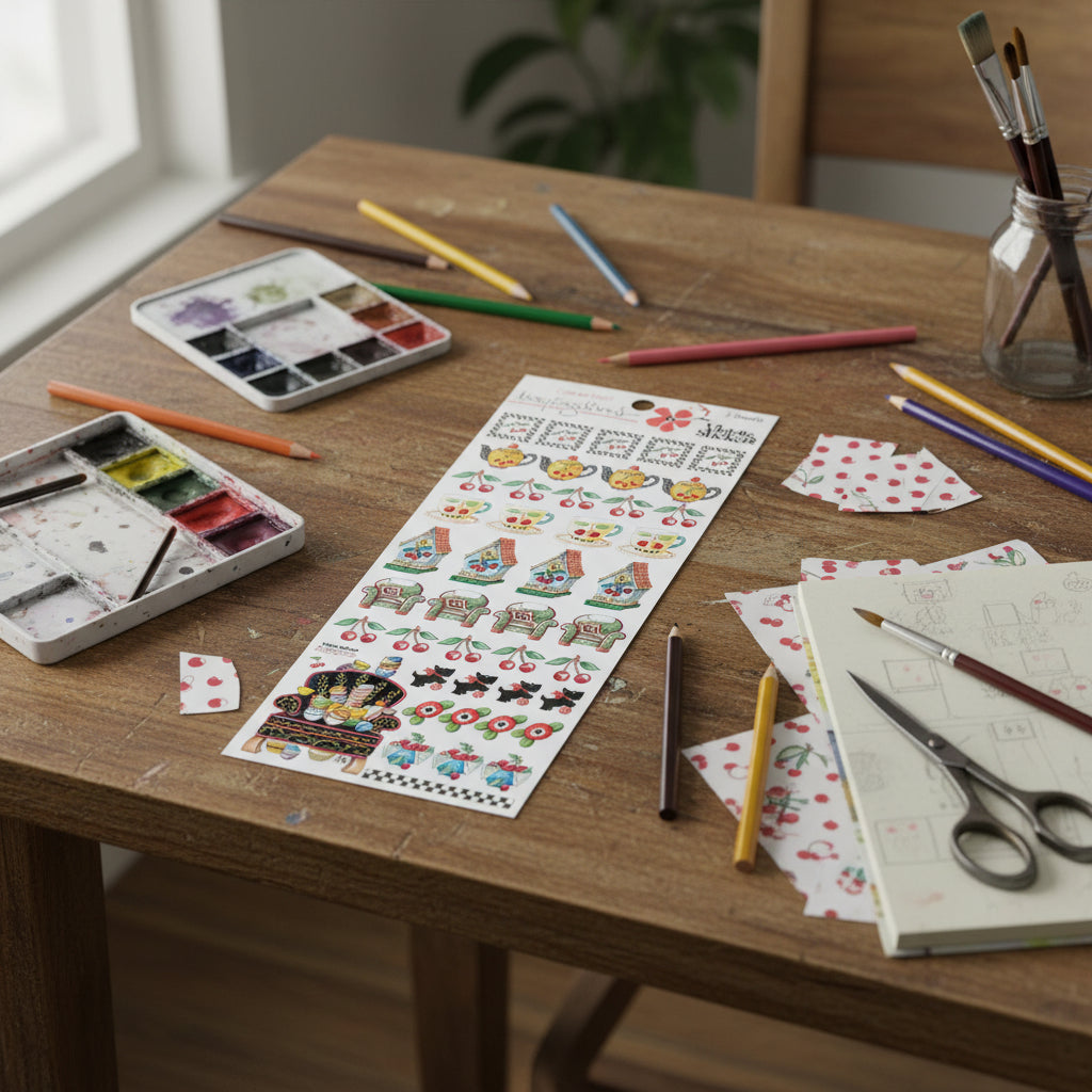 Mary's Armchair Sticker Sheet