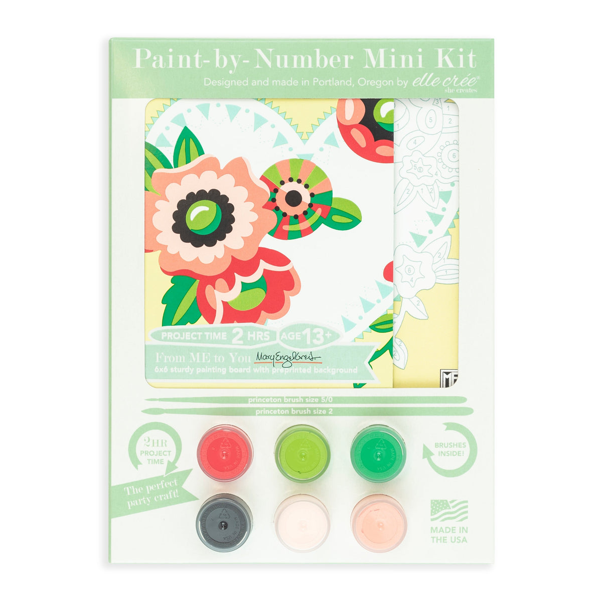 From ME to You Mini Paint-by-Number Kit
