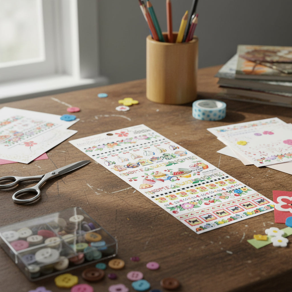 Mary's Home Sweet Home Sticker Sheet