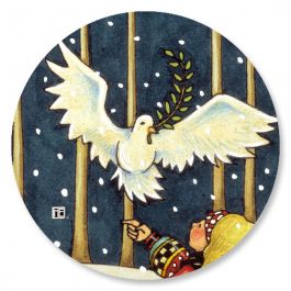 Peace Dove Envelope Seals