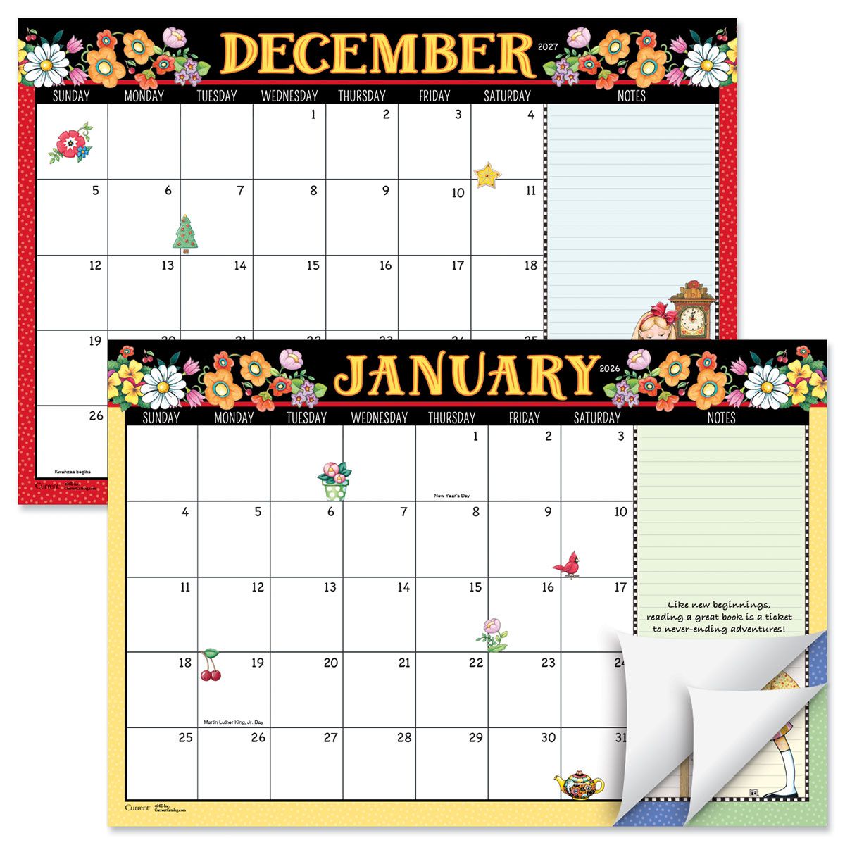 2026 - 2027 ME Calendar Pad