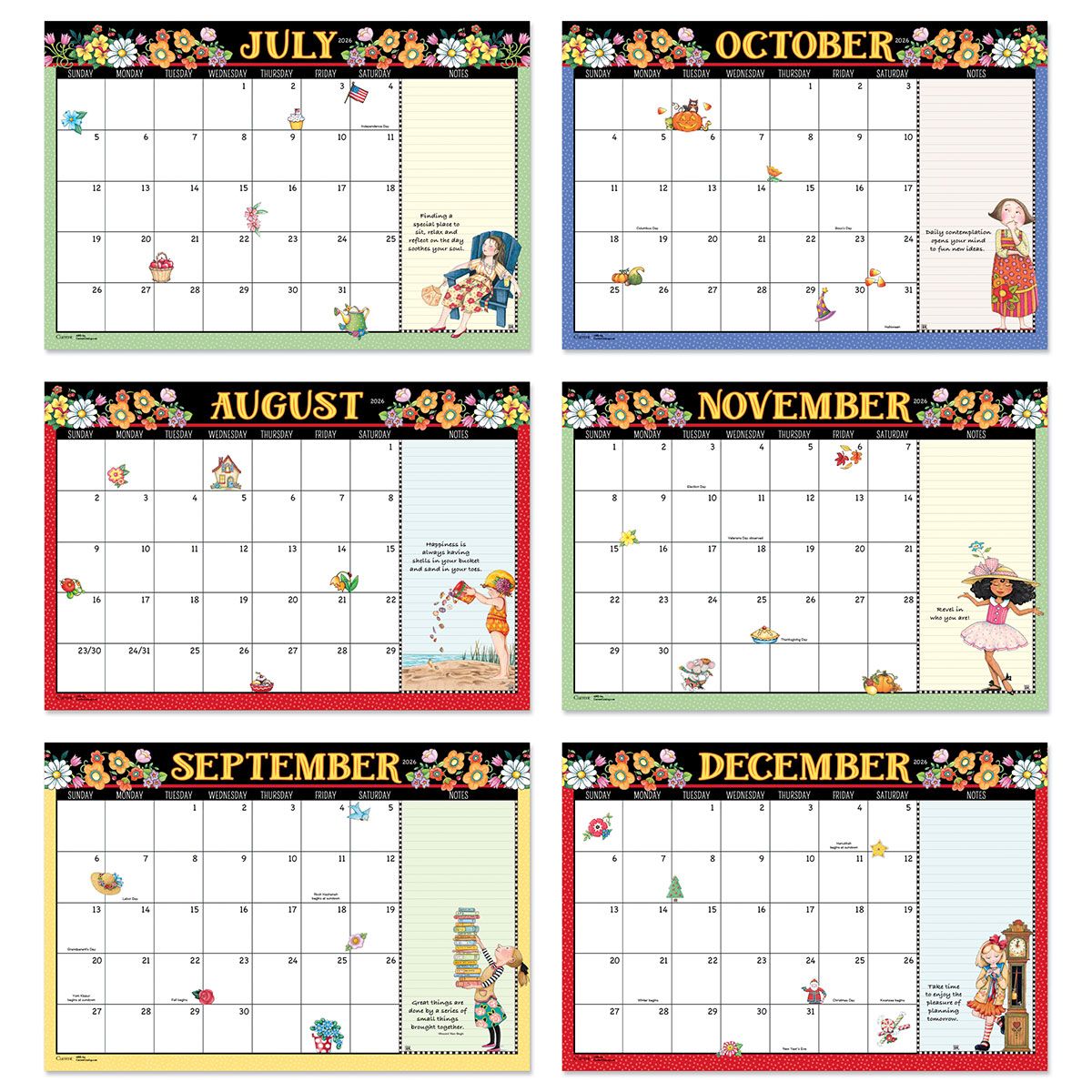 2026 - 2027 ME Calendar Pad