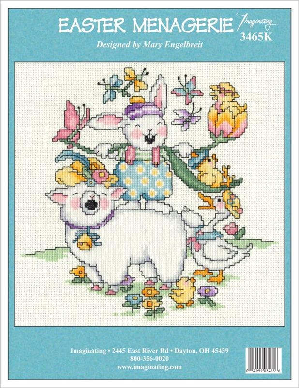 Easter Menagerie Counted Cross Stitch Kit