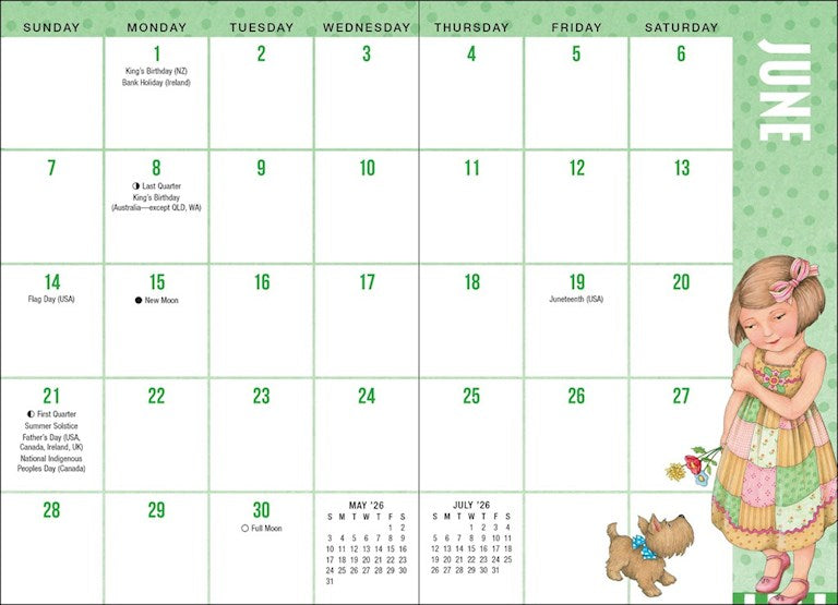2026 Do It For Yourself Monthly Pocket Planner