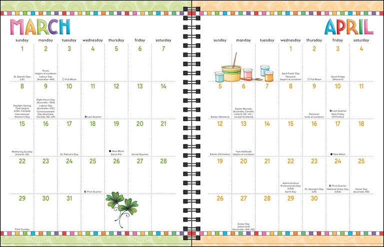 2026 You Are a Work of Art Weekly Planner
