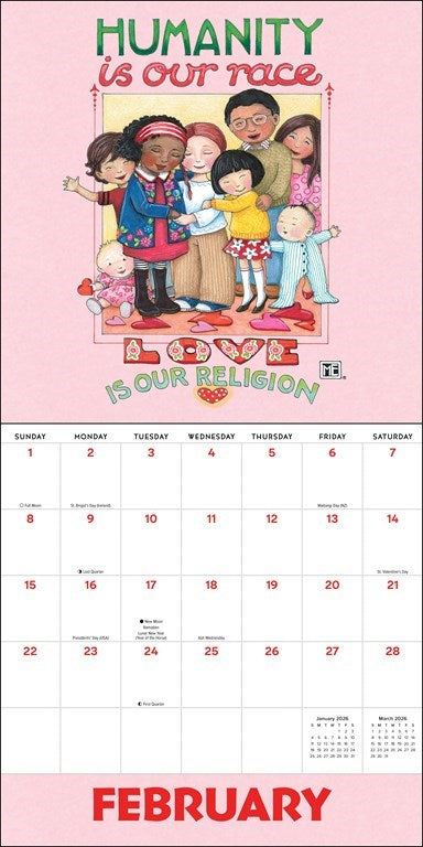 2026 Your Voice Matters Wall Calendar
