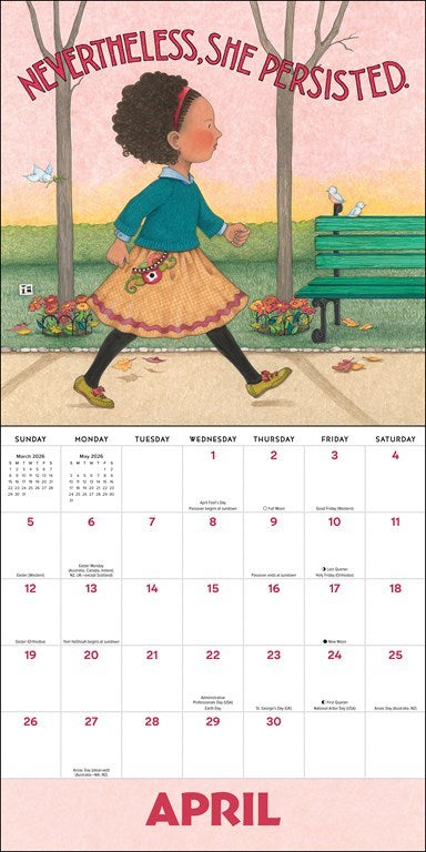 2026 Your Voice Matters Wall Calendar