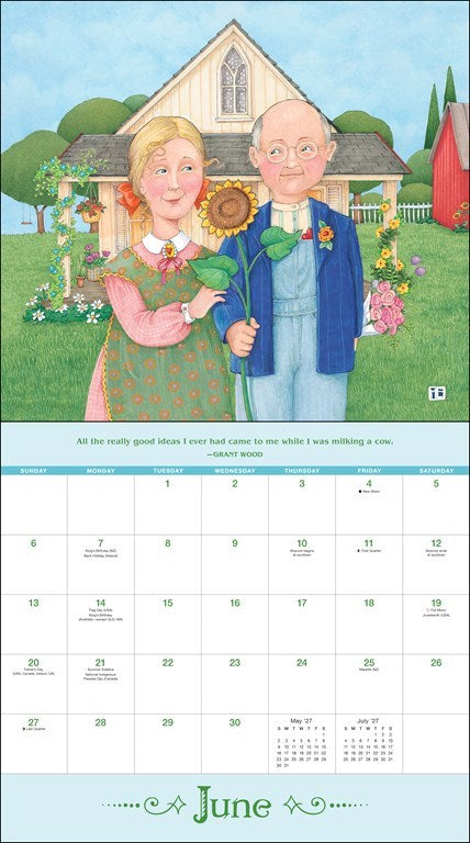 2027 ME and the Masterpieces Deluxe Wall Calendar – Mary Engelbreit