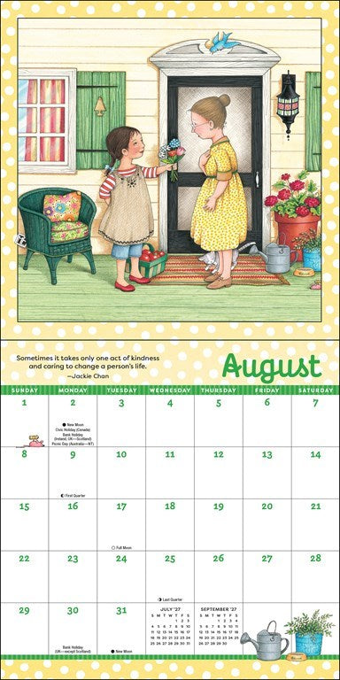 2027 Kindness is Magic Mini Wall Calendar