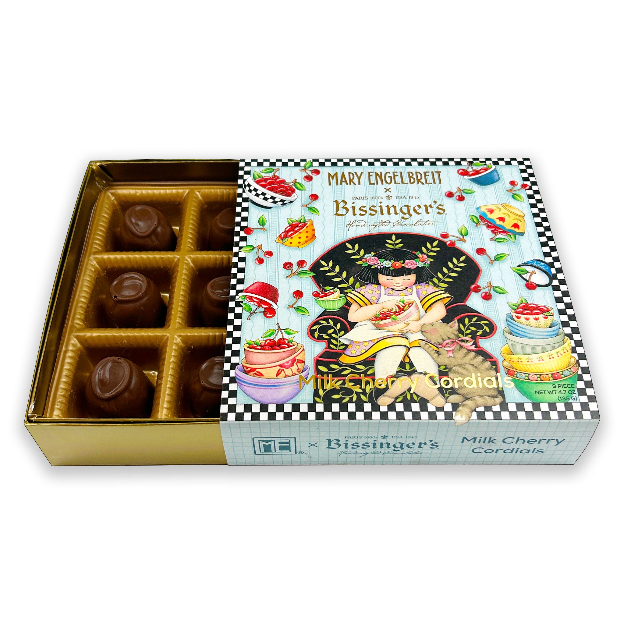 Bissinger's Milk Chocolate Cherry Cordials