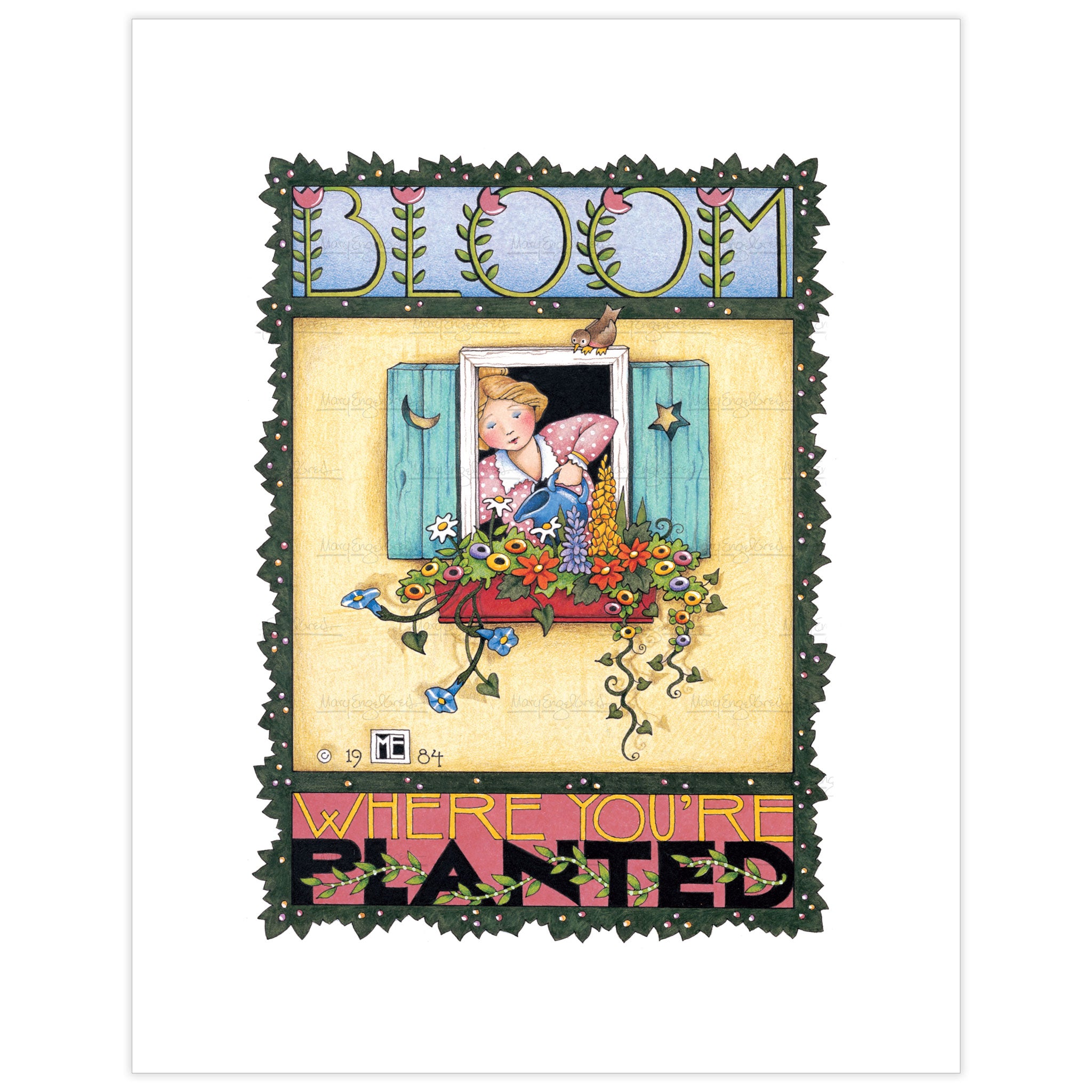 Bloom Where You're Planted Fine Art Print