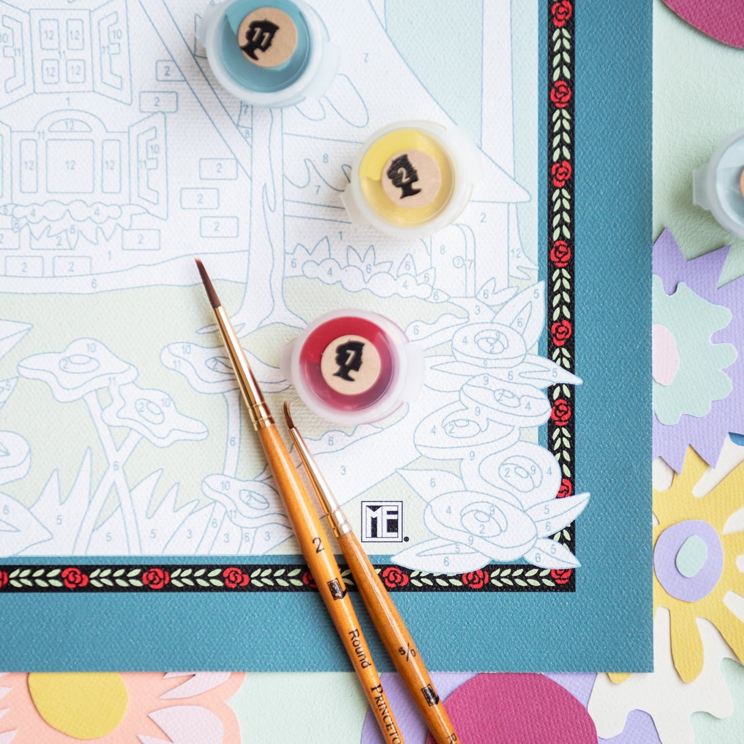 Breit Cottage Paint-by-Number Kit