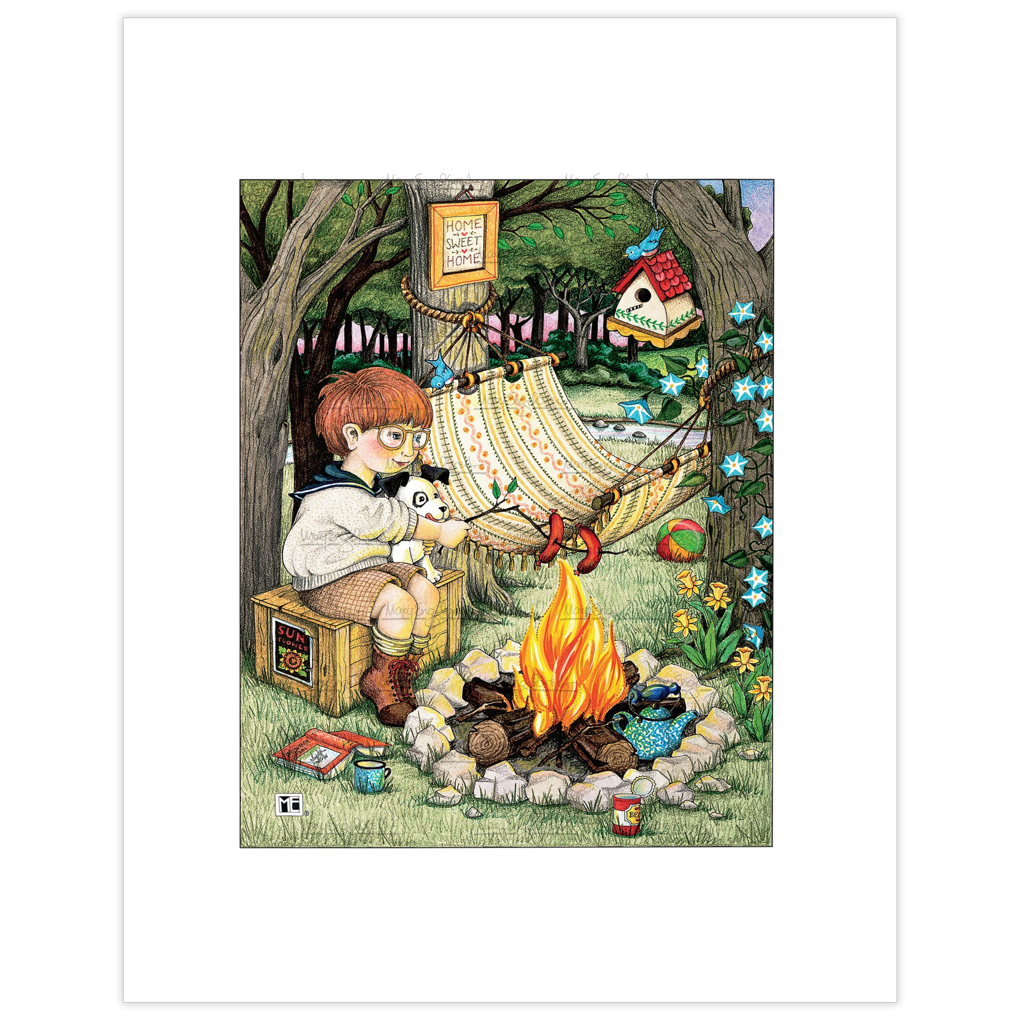 Campfire Fine Art Print