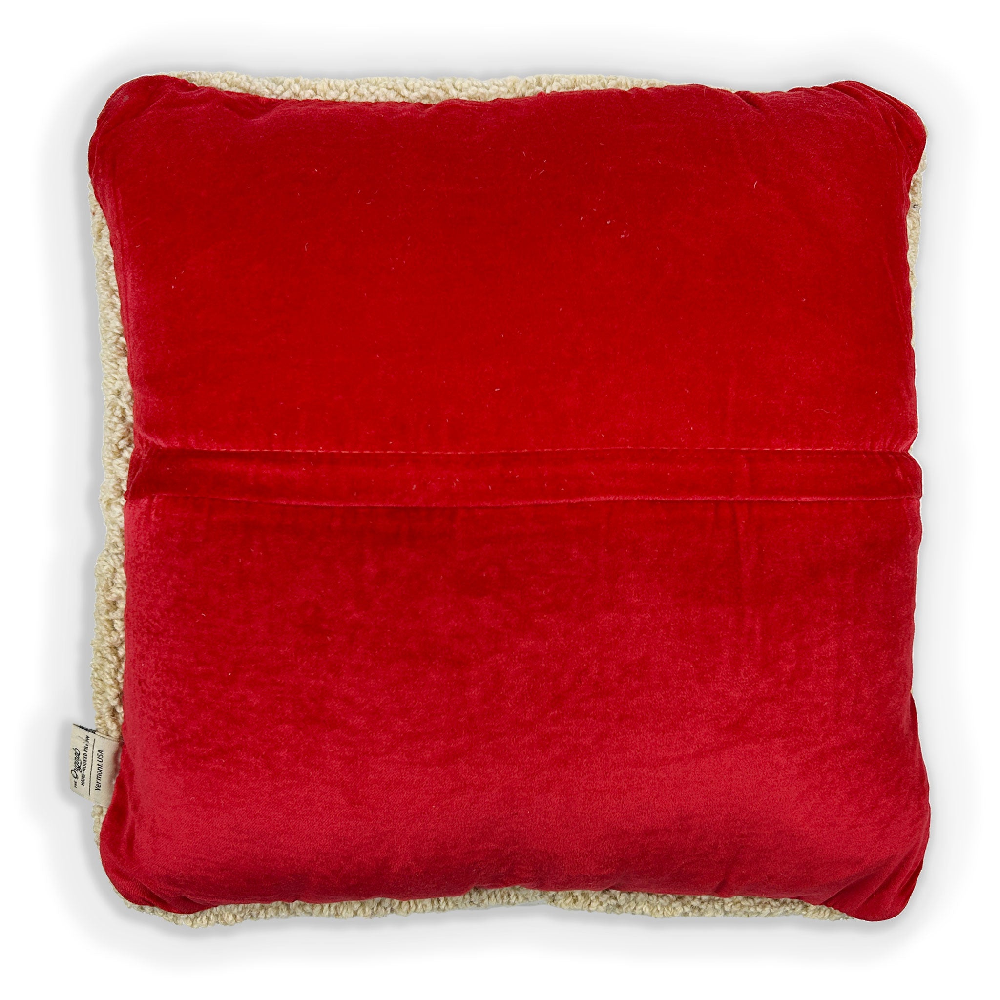 Ladybug Love Hooked Pillow
