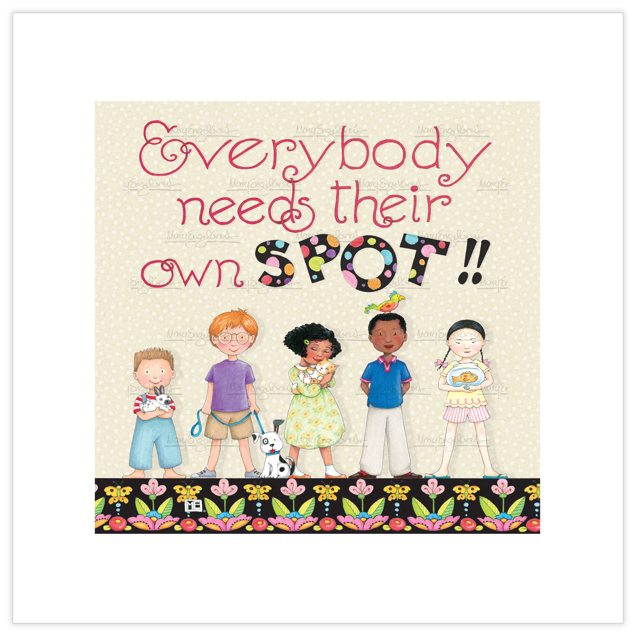 Everyone Needs Their Own Spot II Fine Art Print