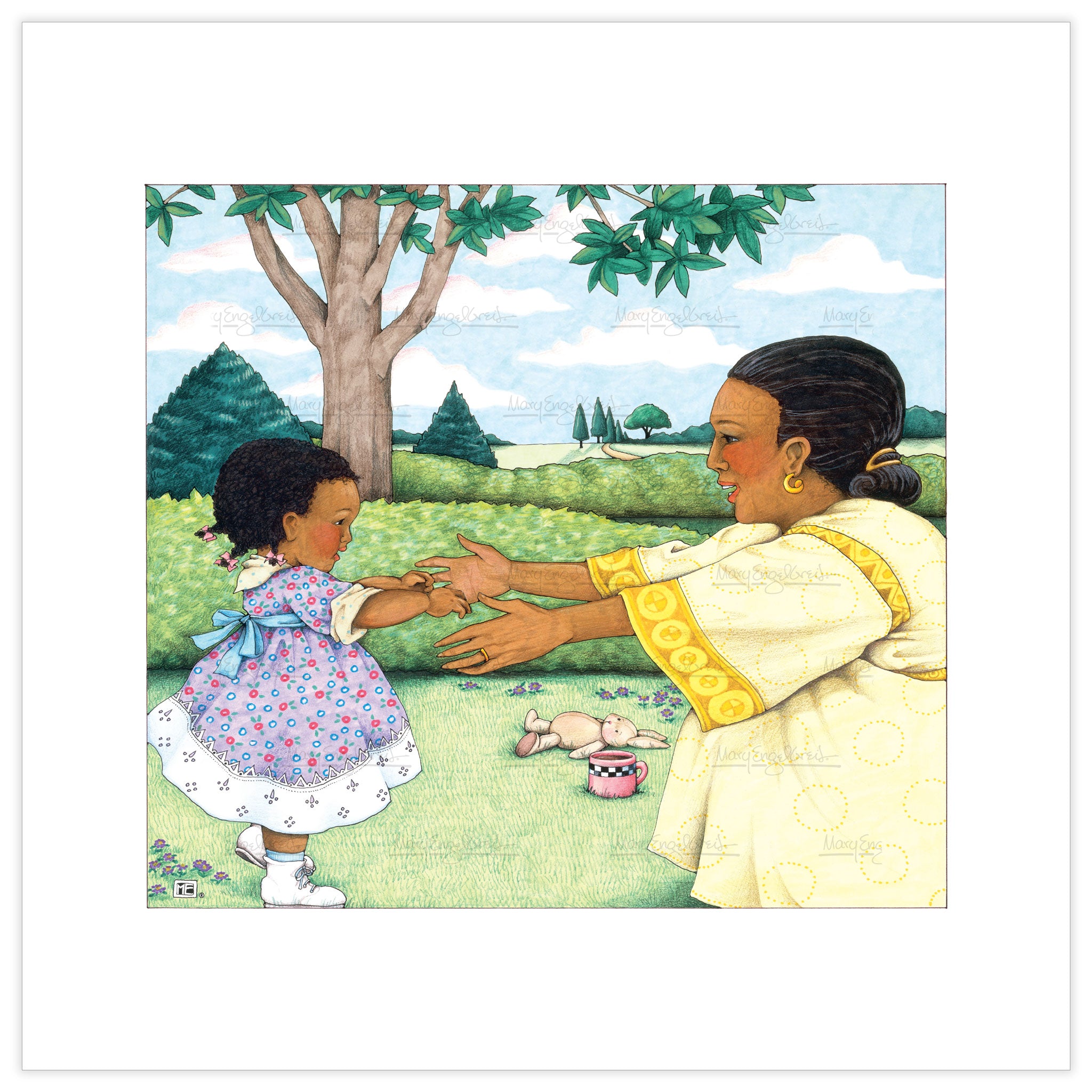 First Steps Fine Art Print
