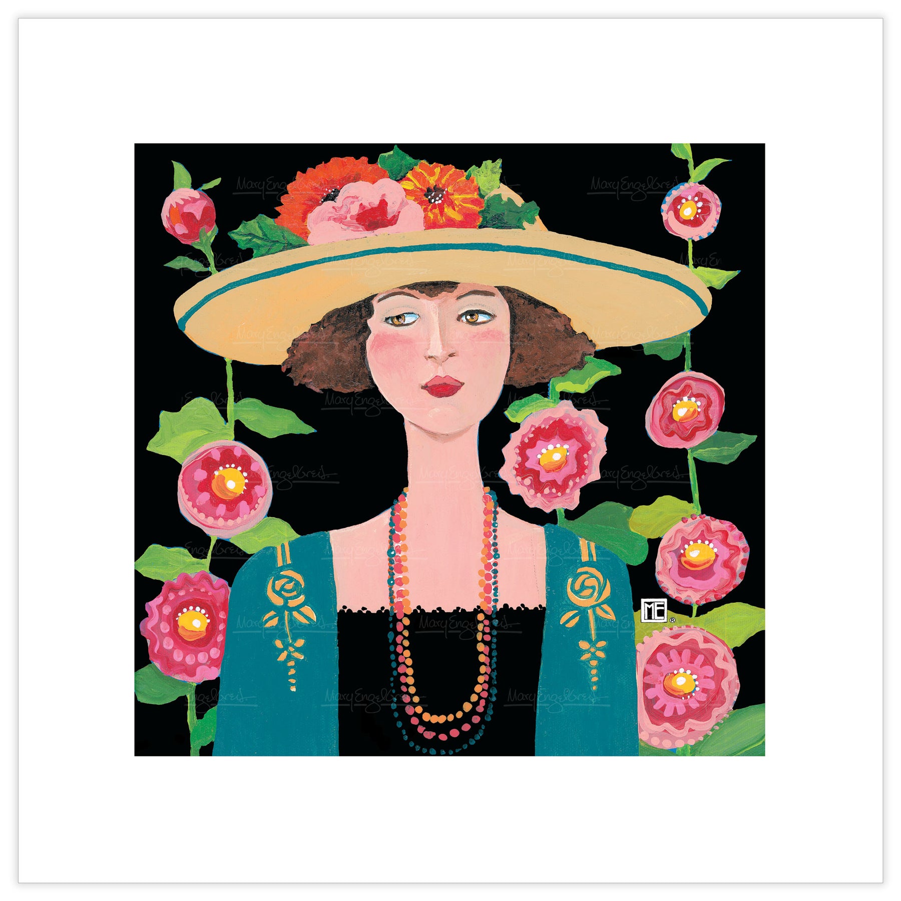 Flower Shopper Fine Art Print
