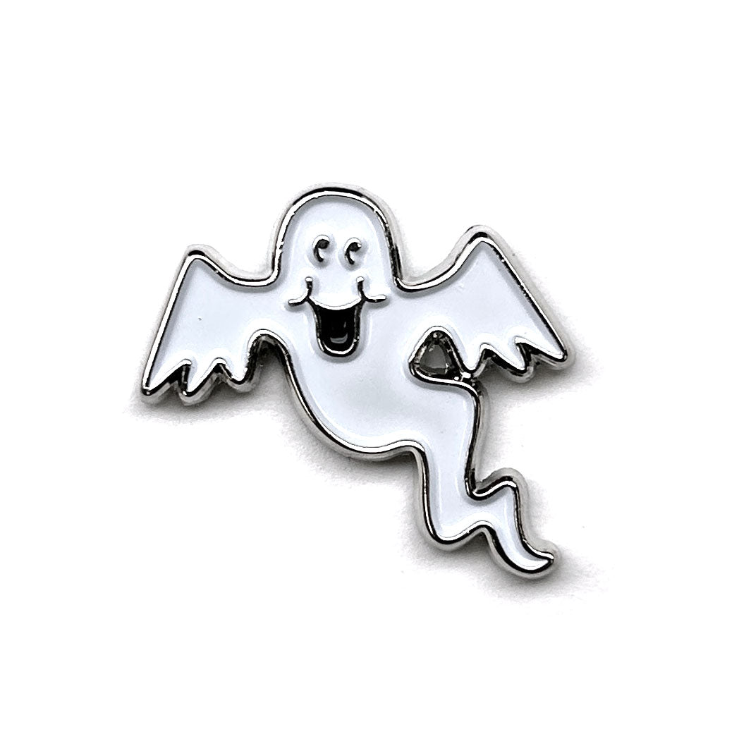 Ghost Enamel Art Pin