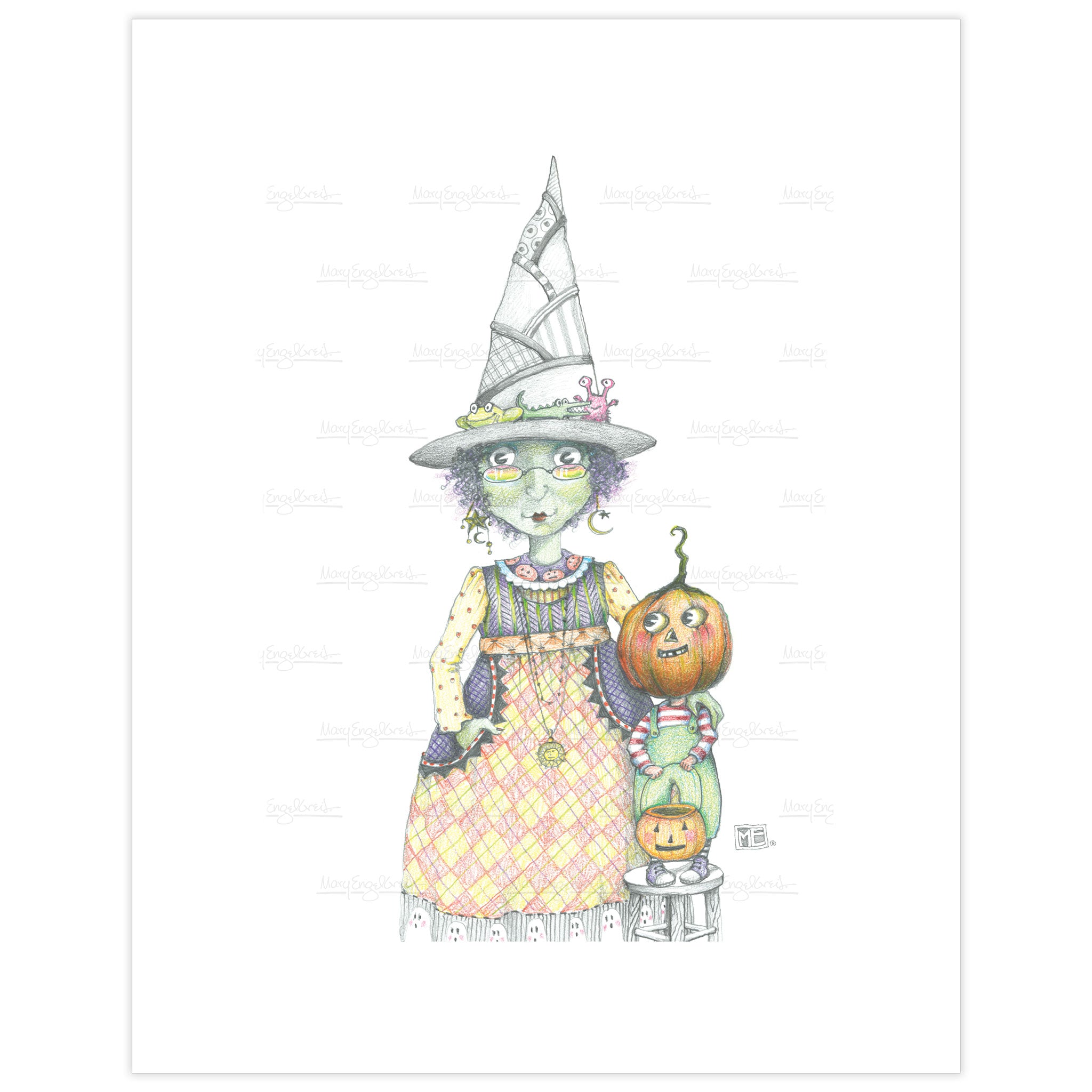 Grandma Witch Fine Art Print