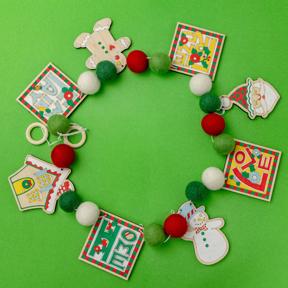 Home For The Holidays Craft Garland Kit