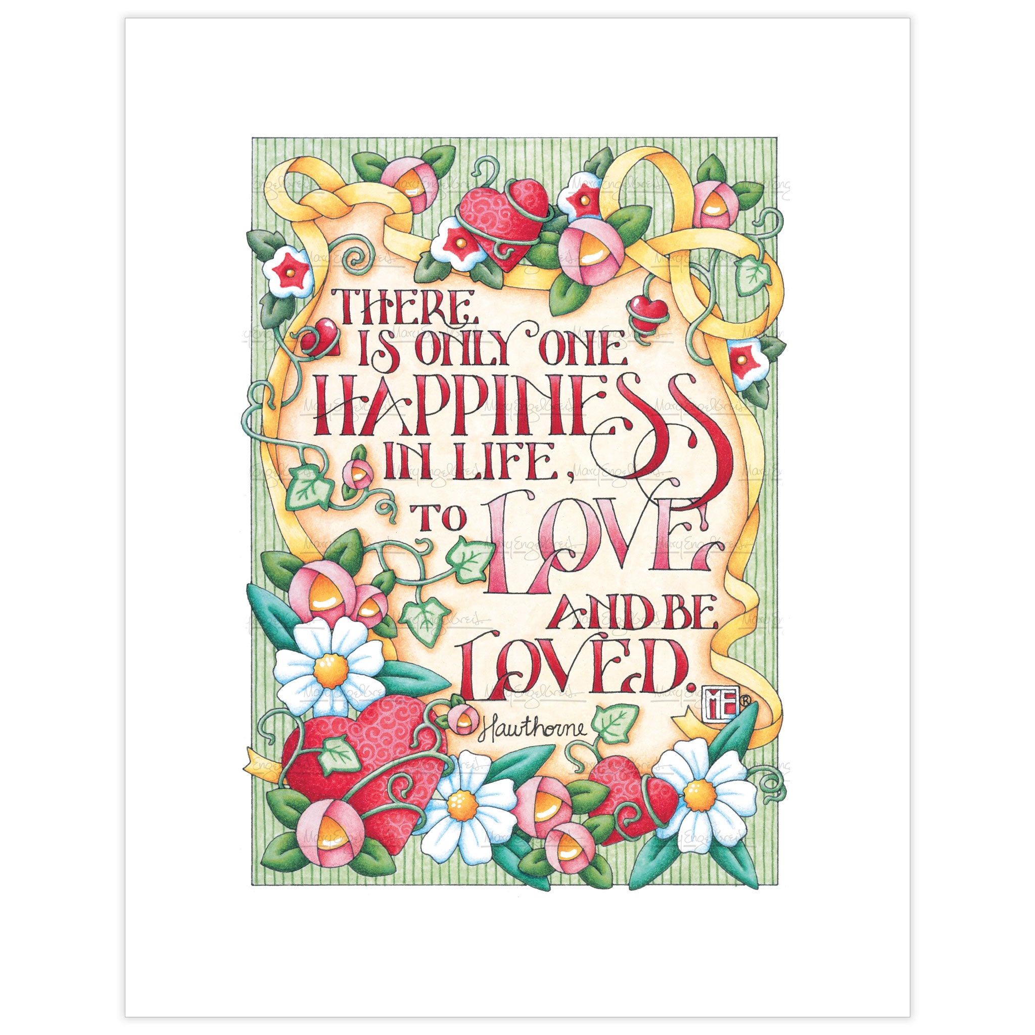 Happiness In Life Fine Art Print