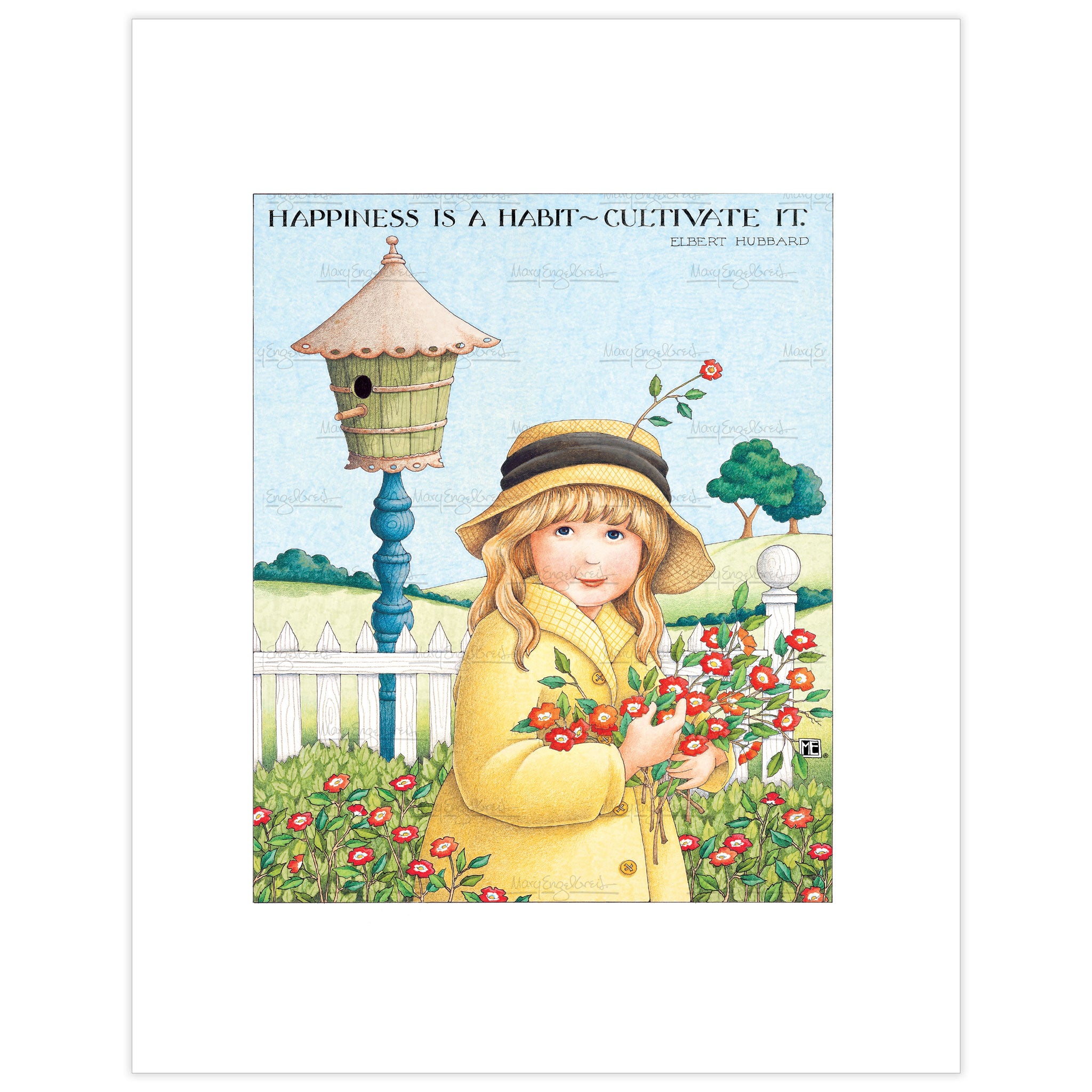 Happiness is Habit Fine Art Print