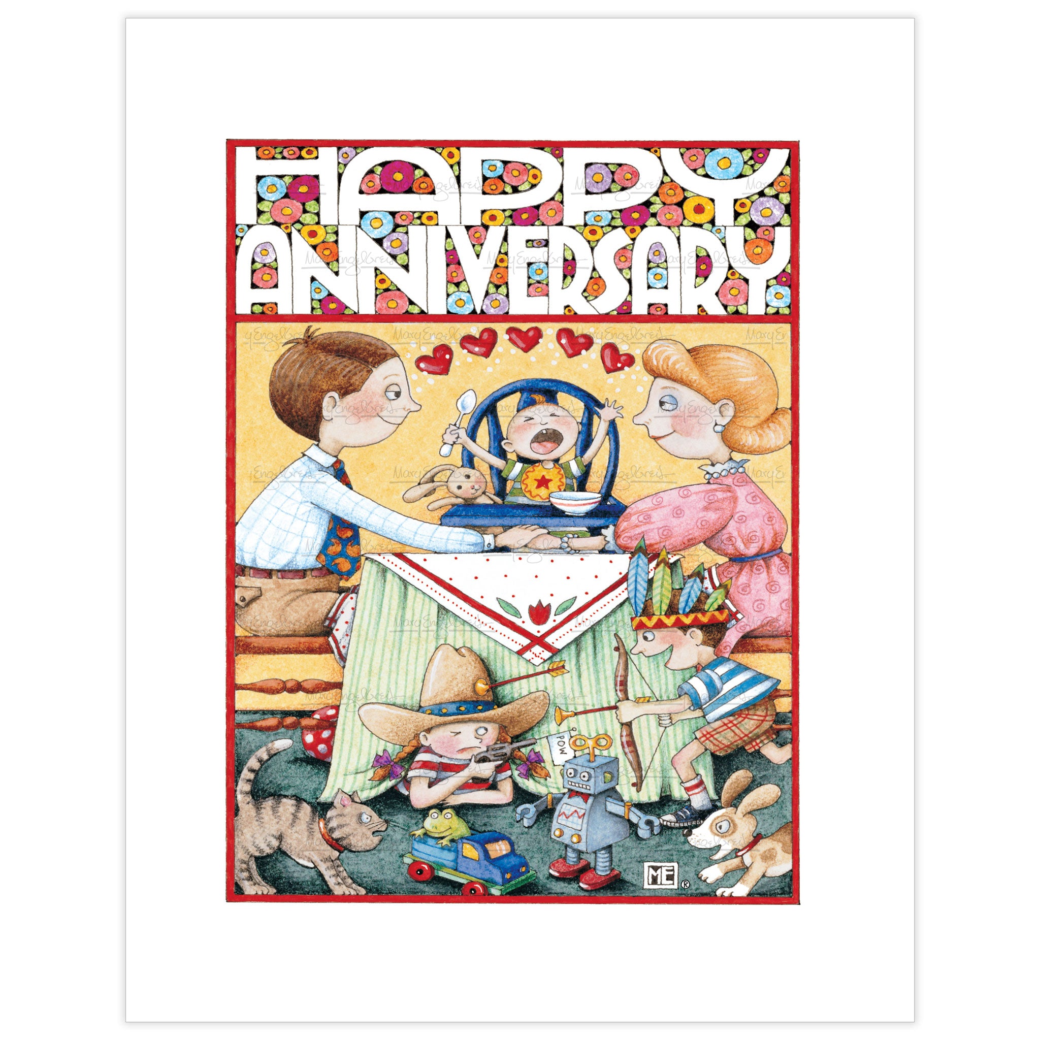 Happy Anniversary Fine Art Print